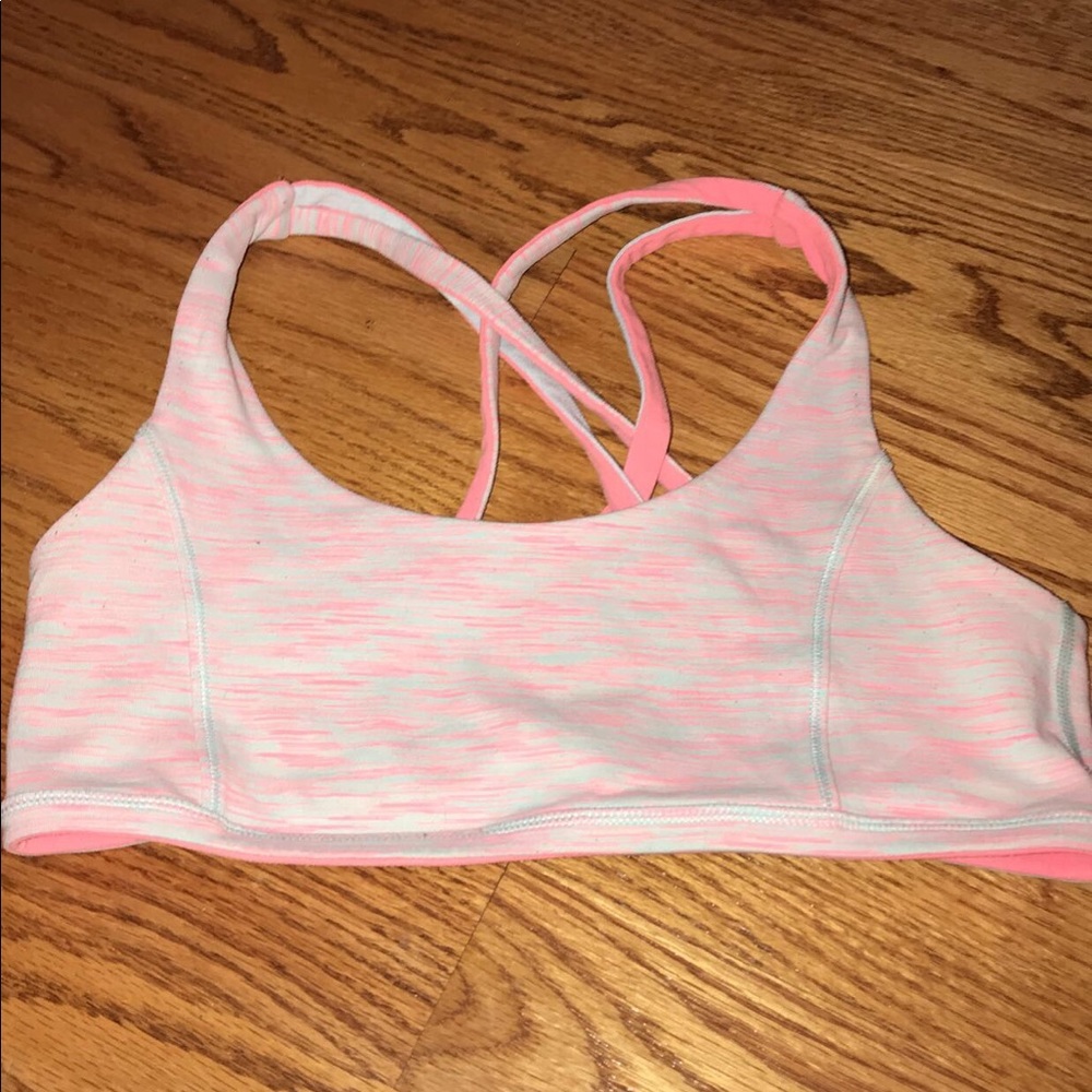 A sports bra from Ivivva.